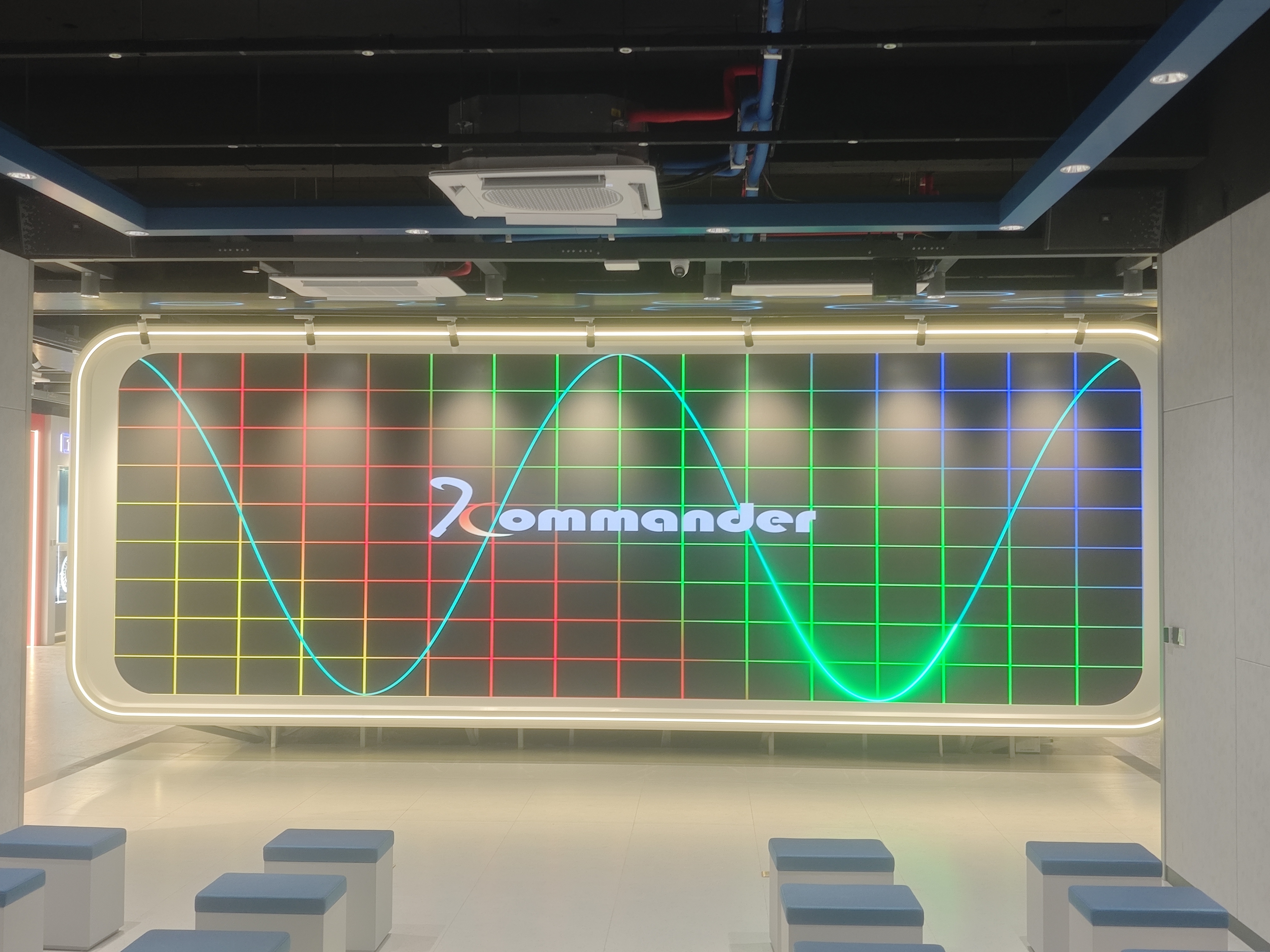 石家庄格力中央空调展厅 LED 显示屏控制系统项目
