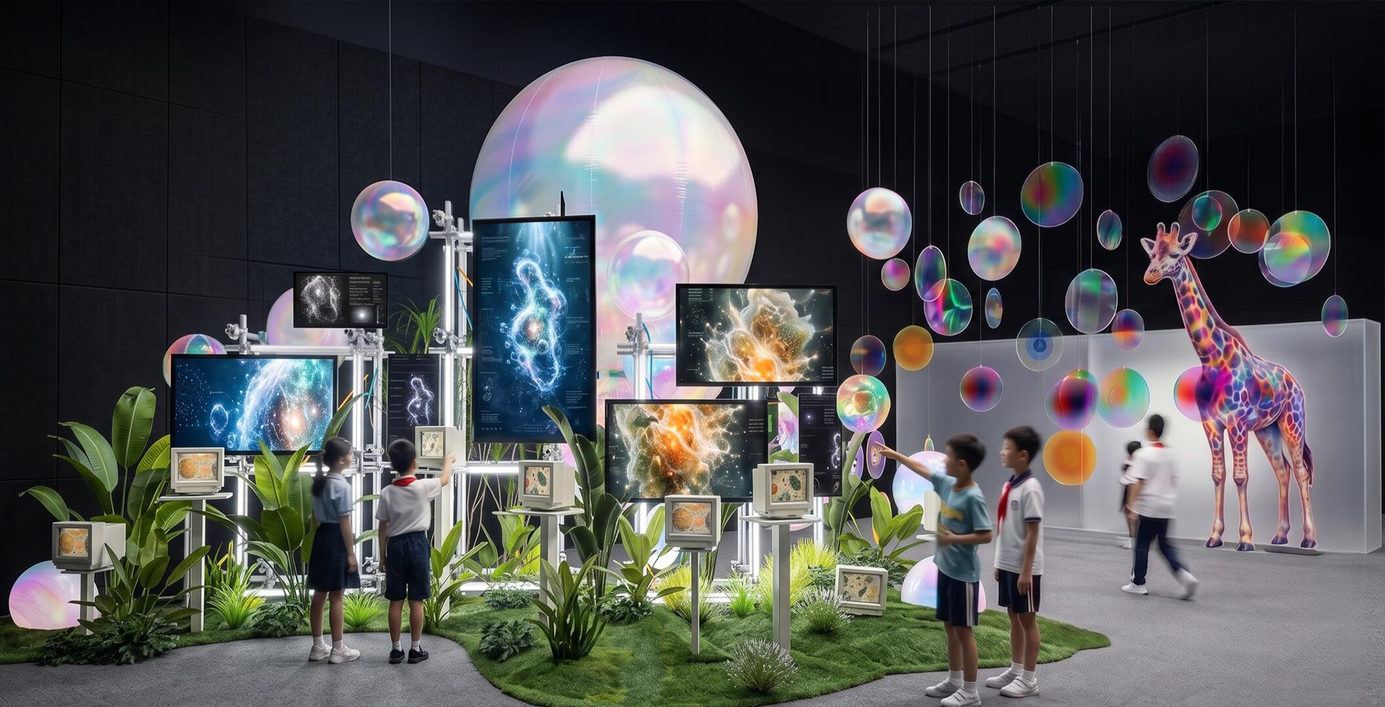 峨影跨界生态艺术展｜凯视达显控方案：当电影基因遇见LED艺术